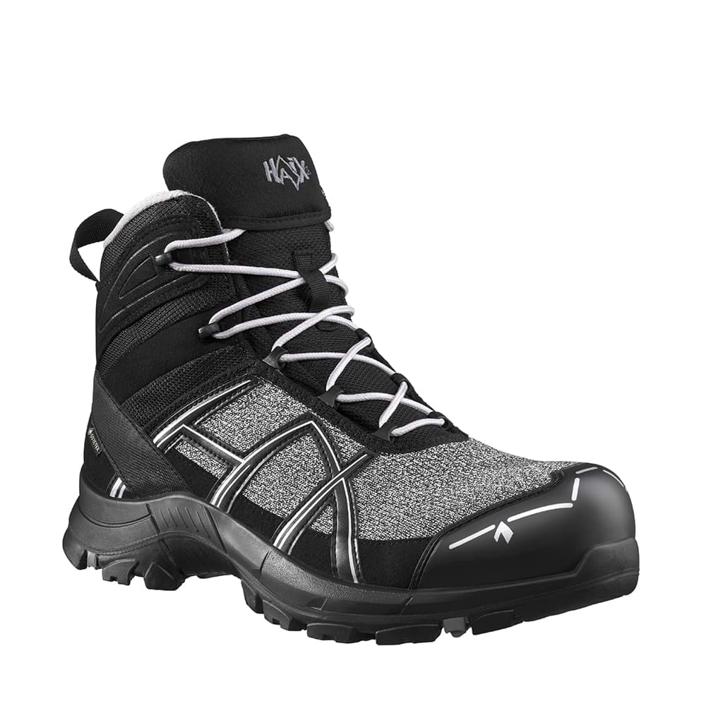 Bild von HAIX® Black Eagle Safety Pro mid/black-silver 610039, Sicherheitsstiefel S3 ESD mit GORE-TEX® Ausstattung