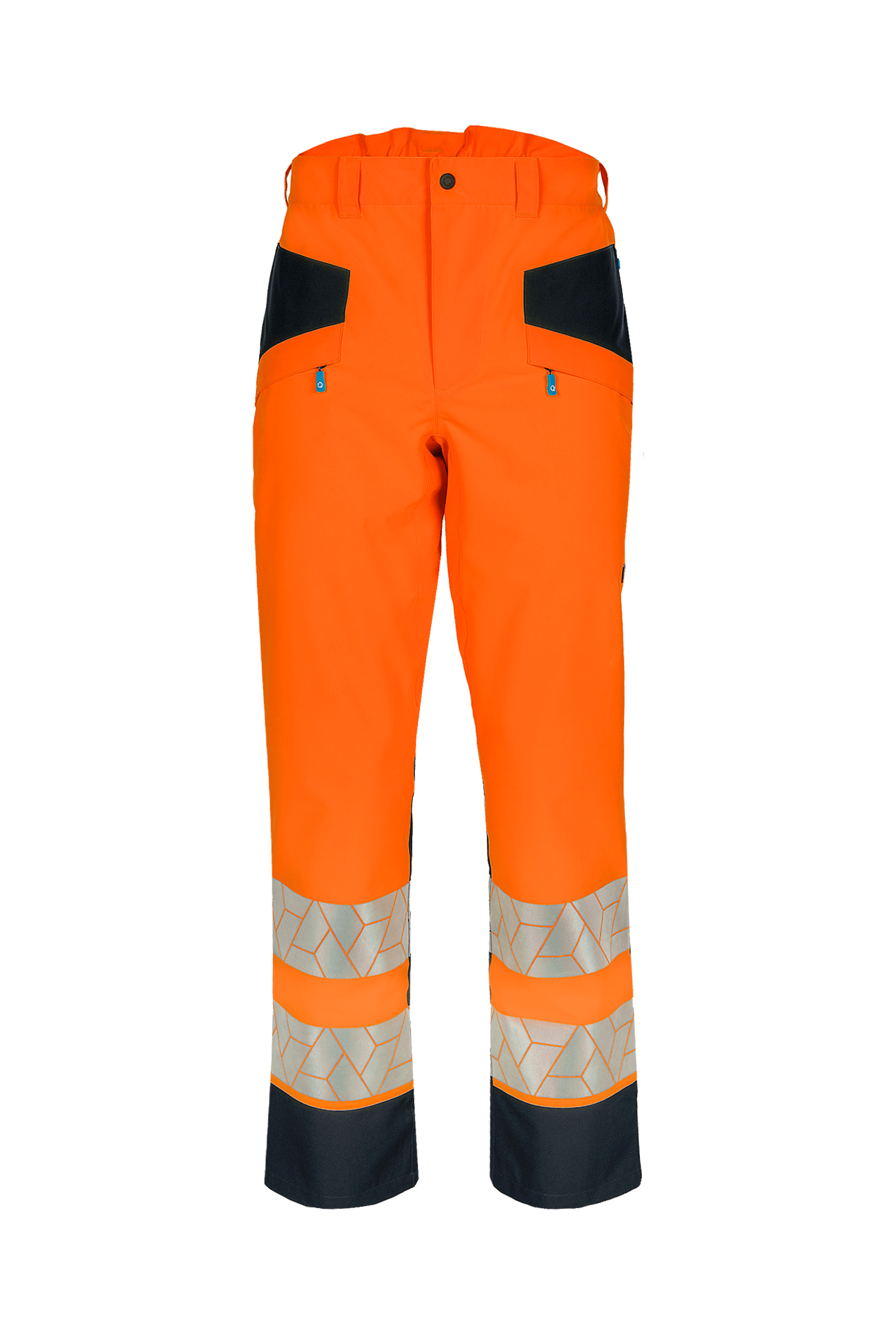 Bild von SYNQ® Raylight 103W Warnschutz-Regenhose Warnschutzklasse N ISO 20471 : 2013 +A1 2016 / Klasse 2